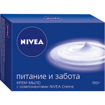 Купить крем-мыло nivea "питание и забота" с компонентами nivea creme, 100 г ( id 15639136 )