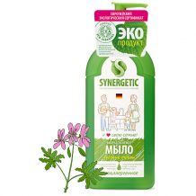 Купить мыло жидкое биоразлагаемое для мытья рук и тела synergetic луговые травы, 500 мл ( id 15849564 )