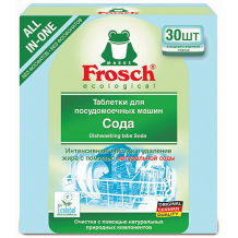 Купить таблетки для мытья посуды frosch сода, 30 шт ( id 15852403 )