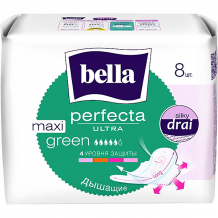 Купить прокладки bella perfecta ultra maxi green супертонкие, 8 шт, new ( id 15862390 )