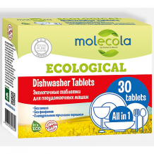 Купить экологичные таблетки molecola для посудомоечных машин, 550 гр ( id 15945821 )