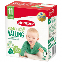 Купить cухая зерно-молочная смесь semper мультизлаковый valling, с 11 мес, 435 г ( id 16041793 )
