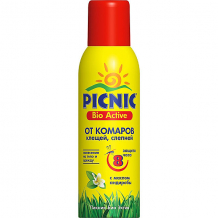 Купить аэрозоль от комаров и клещей picnic bio active, 125 см3 ( id 16075185 )