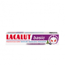 Купить зубная паста lacalut basic комплексная защита, смородина и имбирь, 60 г ( id 16076493 )