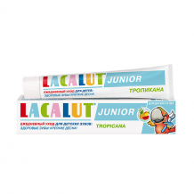 Купить зубная гель-паста lacalut junior тропикана, от 8 лет, 75 мл ( id 16076513 )