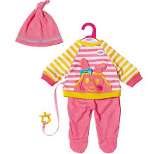 Купить костюмчик baby born little casual для куклы 36 см ,розовый ( id 16162524 )