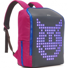 Купить интерактивный рюкзак pix:mini backpack с led дисплеем, сливовый ( id 16199015 )