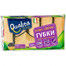 Купить кухонная губка qualita extra strong, 5 шт ( id 16213529 )