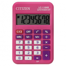 Купить калькулятор карманный citizen lc-110nr-pk ( id 16361932 )