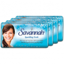 Купить туалетное мыло savannah свежесть минералов, 4 шт х 100 г ( id 16399657 )