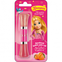 Купить двойной блеск для губ принцесса "персиковый зефир", 10 мл ( id 16467981 )
