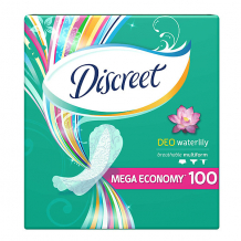 Купить женские ежедневные прокладки discreet deo water lily multiform, 100 шт. ( id 16555661 )