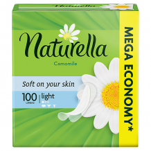 Купить женские ароматизированные ежедневные прокладки naturella light (с ароматом ромашки), 100 шт. ( id 16555664 )