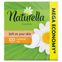 Купить женские ароматизированные ежедневные прокладки naturella normal (с ароматом ромашки), 100 шт. ( id 16555665 )