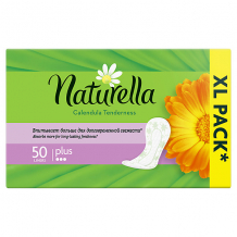 Купить женские ароматизированные ежедневные прокладки naturella calendula tenderness plus (с ароматом календулы), 50 шт. ( id 16555687 )