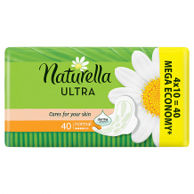 Купить женские ароматизированные прокладки naturella ultra normal (с ароматом ромашки) quatro, 40 шт. ( id 16555707 )