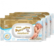 Купить влажные салфетки авангард pamperino № 56 newborn, 3 шт ( id 16753905 )