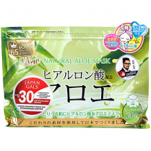 Купить курс натуральных масок для лица japan gals с экстрактом алоэ, 30 шт ( id 16874690 )