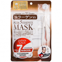 Купить маска для лица japan gals pure5 essence с коллагеном, 7 шт ( id 16874724 )