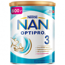 Купить молочный напиток nestle nan optipro 3, с 12 мес, 800 г ( id 16988873 )