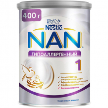 Купить молочная смесь nestle nan гипоаллергенный 1, с 0 мес, 400 г ( id 16988929 )