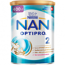 Купить молочная смесь nestle nan optipro 2, с 6 мес, 400 г ( id 16988989 )
