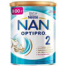 Купить молочная смесь nestle nan optipro 2, с 6 мес, 800 г ( id 16989007 )