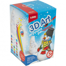 Купить игрушка-раскраска lori 3d art забавный снеговик ( id 17591745 )