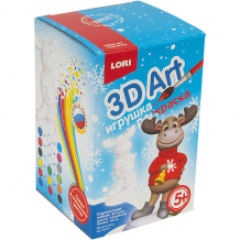 Купить игрушка-раскраска lori 3d art весёлый олень ( id 17591746 )