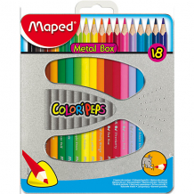 Купить набор цветных карандашей colorpeps, 18 цв. ( id 4684742 )
