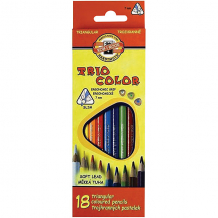 Купить цветные карандаши "triocolor", 18 цв., koh-i-noor ( id 4792674 )