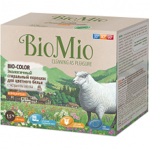 Купить экологичный стиральный порошок для цветного белья с экстрактом хлопка, концетрат, bio mio ( id 5008297 )