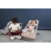Купить кресло-шезлонг babybjorn bliss cotton limited edition розовый ( id 5313197 )