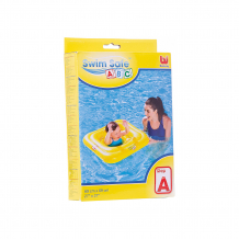 Купить плотик для плавания c сиденьем и спинкой swim safe, ступень a, bestway ( id 5486878 )