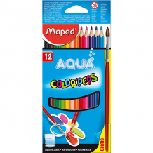 Купить карандаши акварель color pep's aqua, 12 цветов, maped ( id 5530025 )