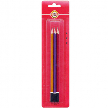 Купить koh-i-noor набор чернографитных карандашей scala, 3 шт ( id 6888698 )