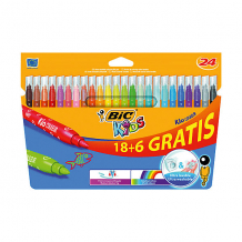 Купить фломастеры bic "kid couleur", 24 цвета ( id 7065362 )