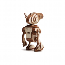 Купить сборная деревянная модель lemmo "робот санни", подвижная ( id 7338203 )