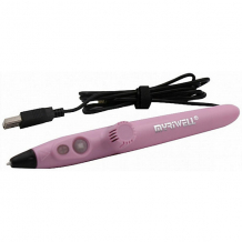 Купить 3d ручка myriwell "rp200a hot" биопластик pla, розовая ( id 7556125 )