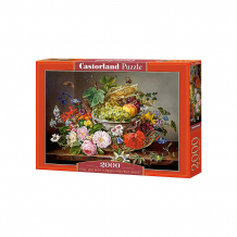 Купить пазл castorland "натюрморт с цветами" 2000 деталей ( id 7590994 )