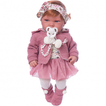 Купить кукла-пупс munecas antonio juan "саманта" в розовом, 40 см ( id 7931208 )