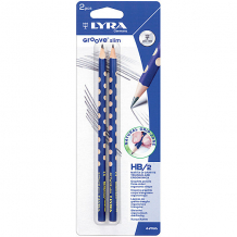 Купить чернографитные карандаши lyra с эргономичным захватом, 2 штуки ( id 8004683 )