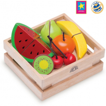 Купить игровой набор wonderworld "фрукты и ягоды" для нарезки, в ящике ( id 8692729 )