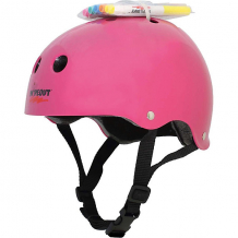 Купить защитный шлем wipeout neon pink с фломастерами ( id 8891931 )