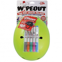 Купить защитный шлем wipeout neon zest с фломастерами ( id 8891933 )