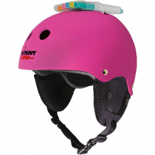 Купить зимний защитный шлем wipeout neon pink с фломастерами, розовый ( id 8891937 )