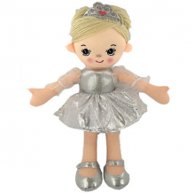 Купить мягкая кукла abtoys балерина в серебристом платье, 30 см ( id 9578121 )