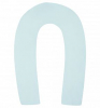 Smart-textile Наволочка Чудо длина по краю 350 см, цвет: голубой ( ID 8331613 )