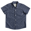 Рубашка детская Quiksilver Kamanoa Ss Boy Vintage Indigo Kaman синий ( ID 1201641 )