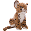 Мягкая игрушка Hansa Детеныш ягуара, 17 см (коричневый) ( ID 7453668 )
